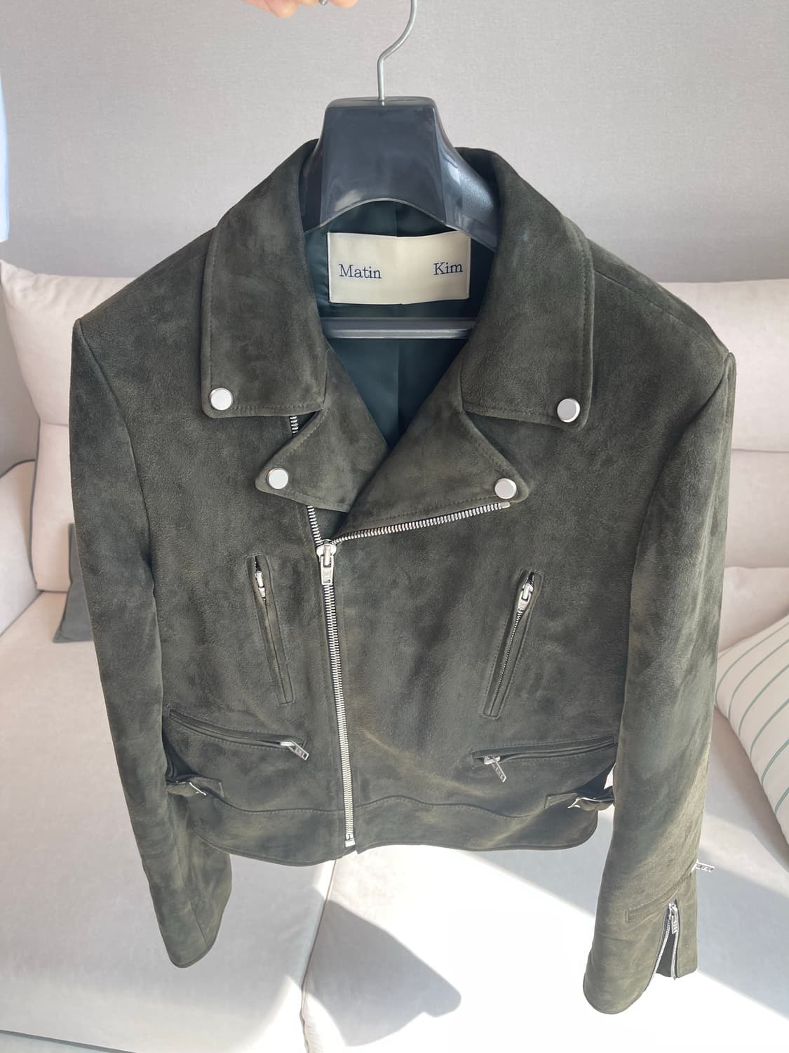 마뗑킴 스웨이드자켓 m 상품이미지2