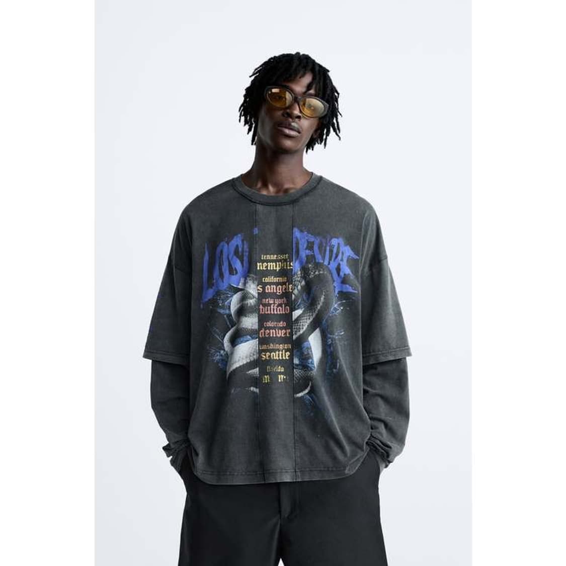 ZARA BERLIN EDITION LAYERED LONG SLEEVE 상품이미지4