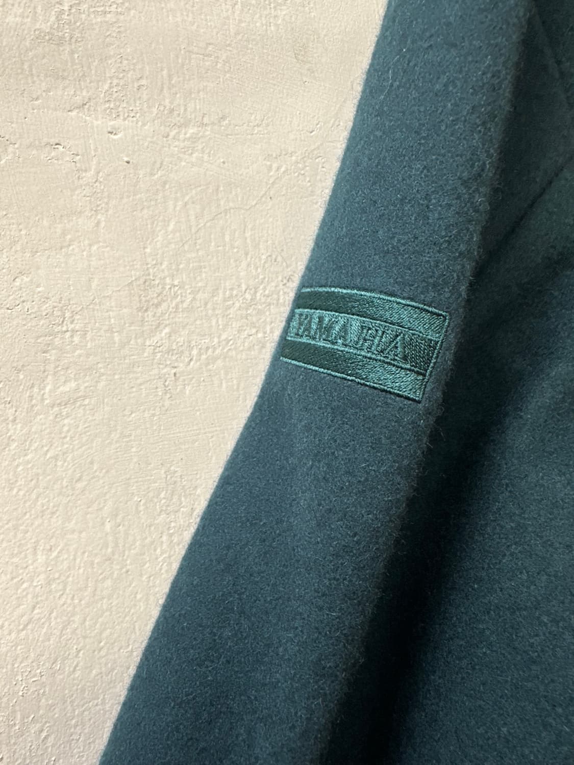 Jpn YAMAHA 야마하 울90 클래식 더블 피코트 자수패치 상품이미지8