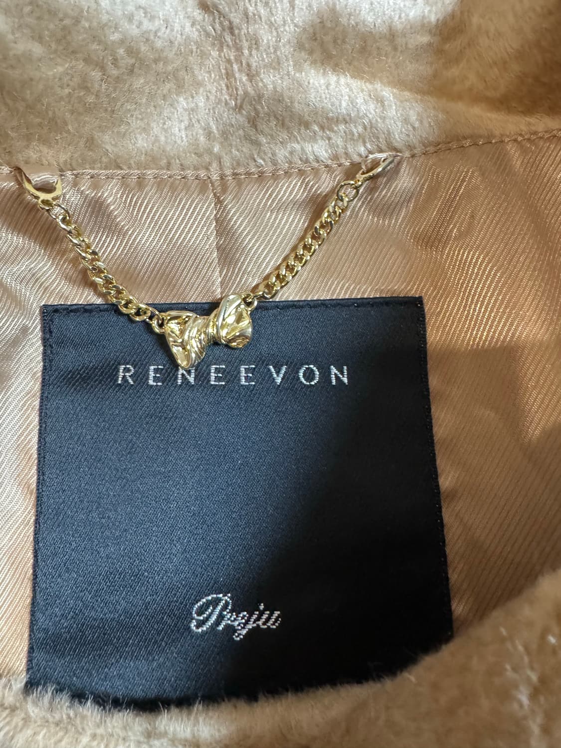 레니본 쁘레쥬 베이비 알파카 코트 상품이미지3