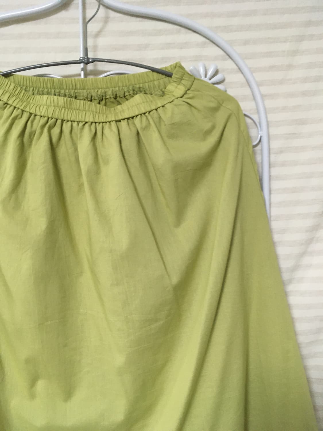 빈티지 그린 레이스 스커트 y2k 스트릿 갸루 펑키 일본빈티지644 fa 상품이미지3