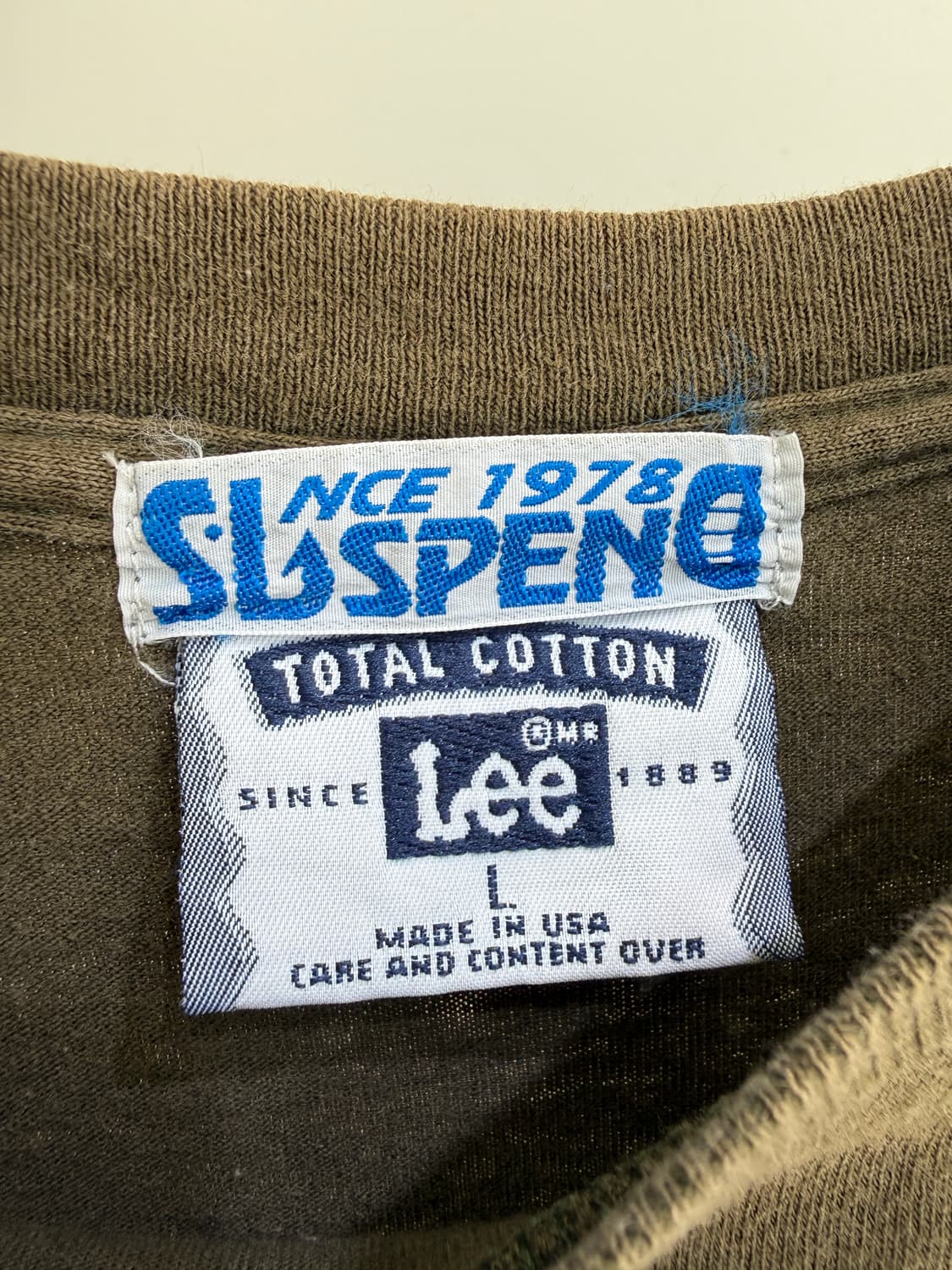 SUSPEND (Made in USA) 프린팅 티셔츠  상품이미지5