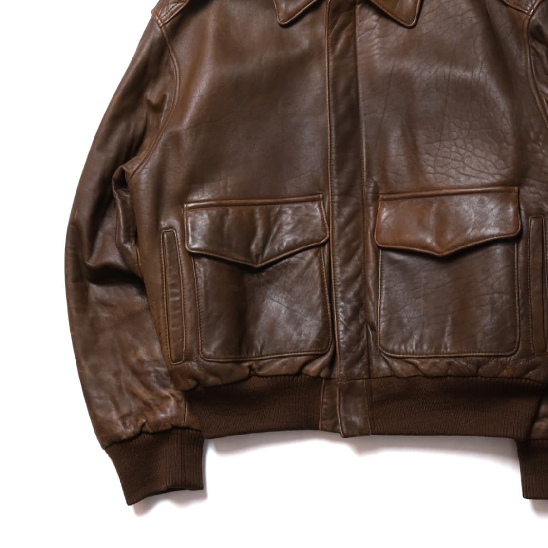 아비렉스 Avirex A2 Leather Flight Jacket 
 상품이미지3