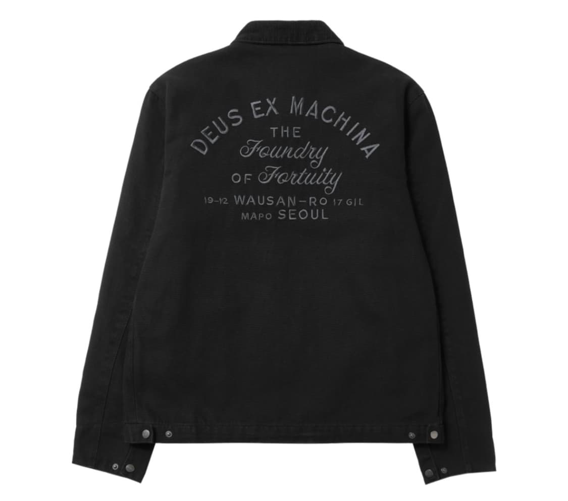 데우스 엑스 마키나 서울 워크웨어 자켓 블랙 M 상품이미지1