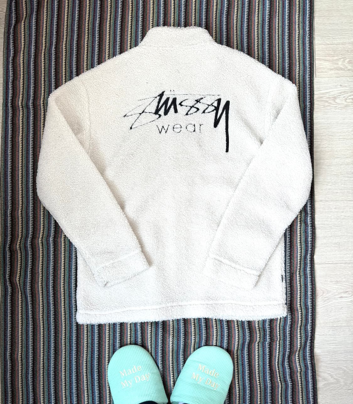 90s 스투시 후리스 자켓 상품이미지2