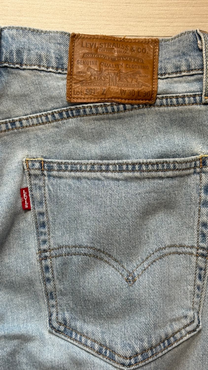 리바이스 551z 30x30 연청(프리미엄) 상품이미지6