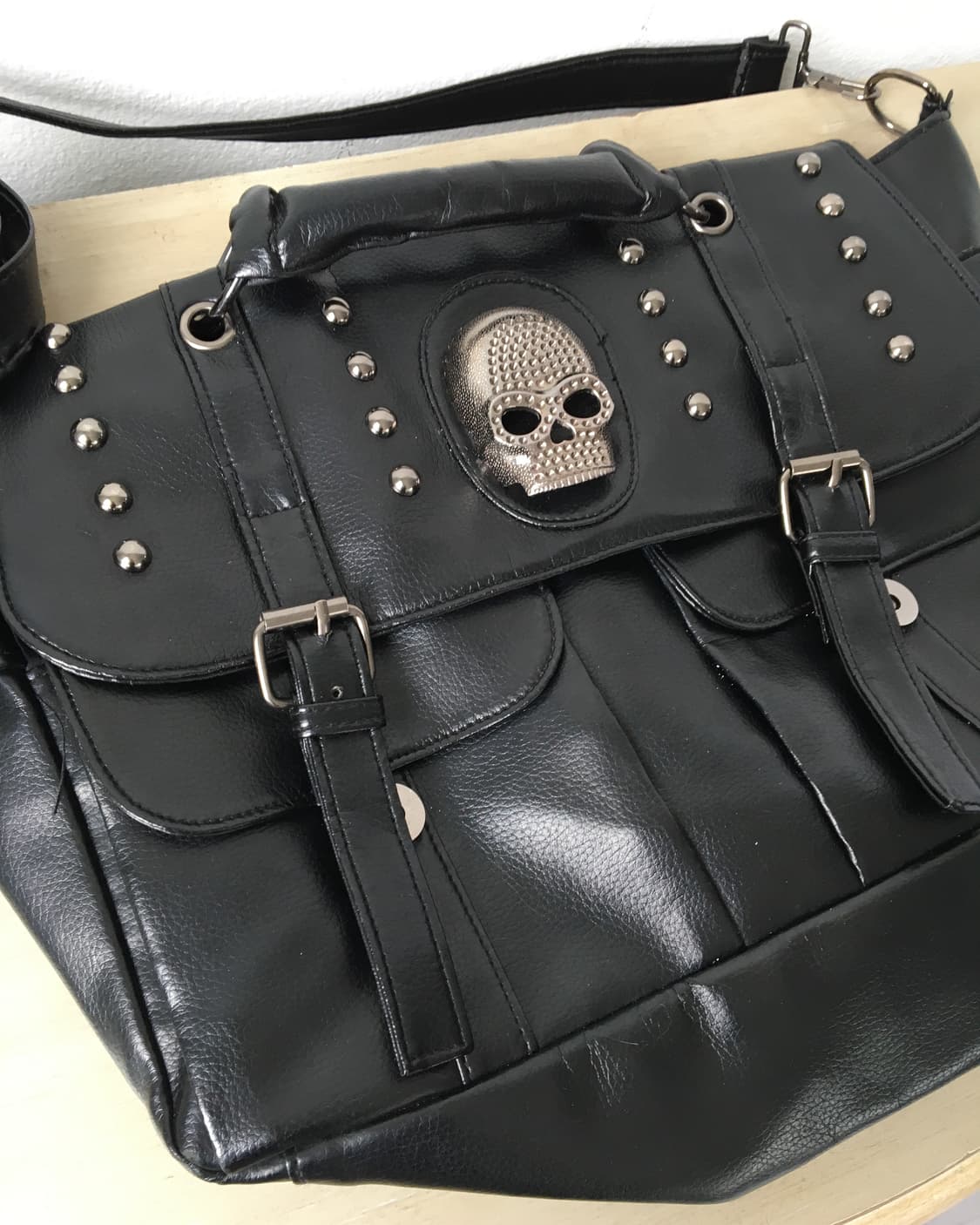 skull stud point cross bag 상품이미지3