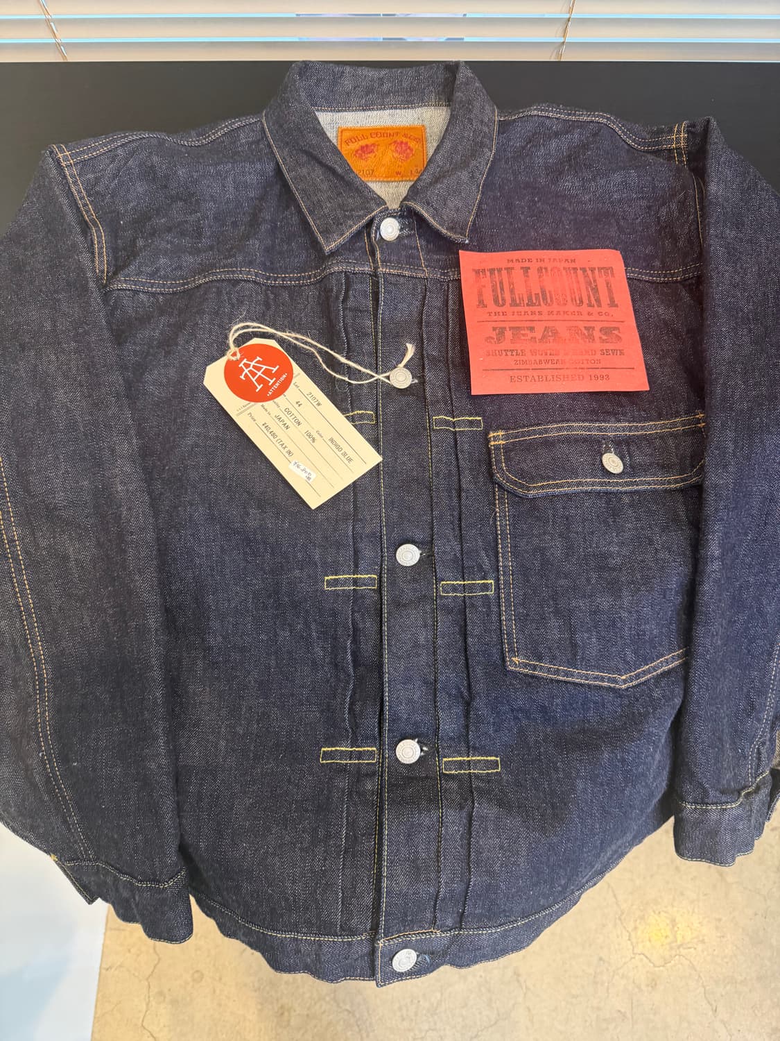 풀카운트 2107w 44사이즈 상품이미지1