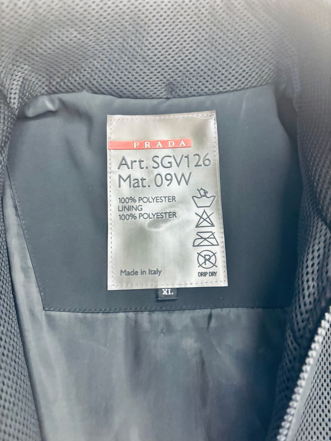 Prada sport 빈티지 프라다 스포츠 집업 자켓 상품이미지5