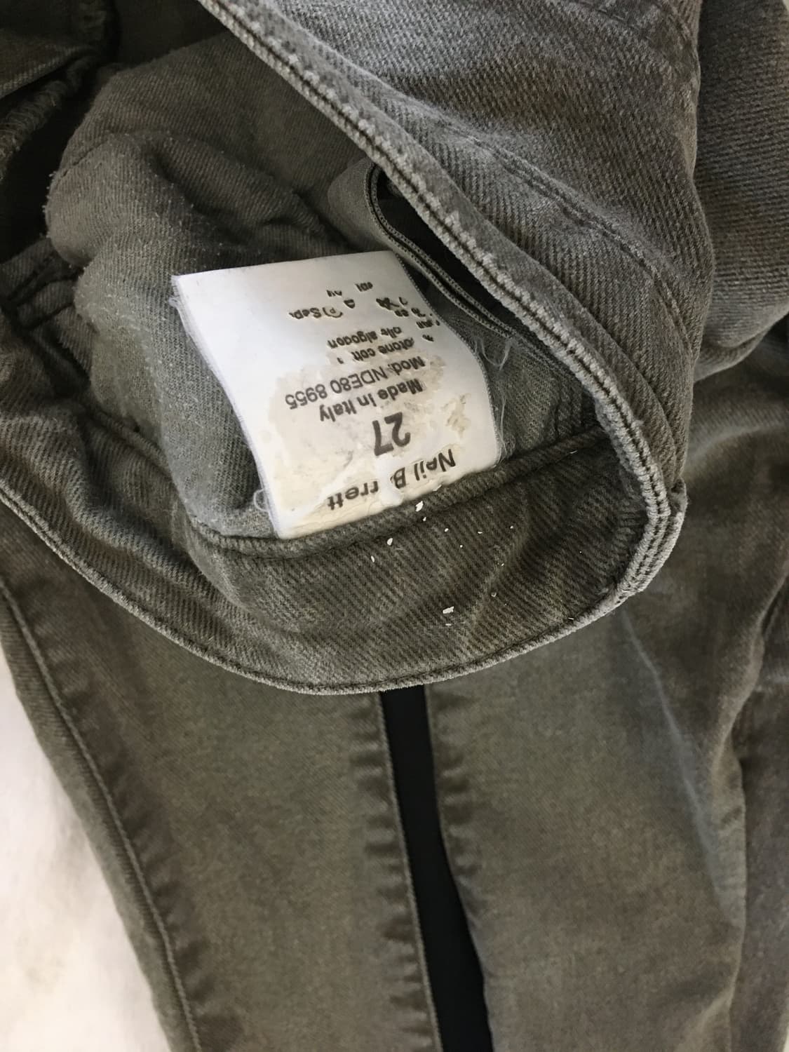 neil barrett 스키니 진 size 27 상품이미지2