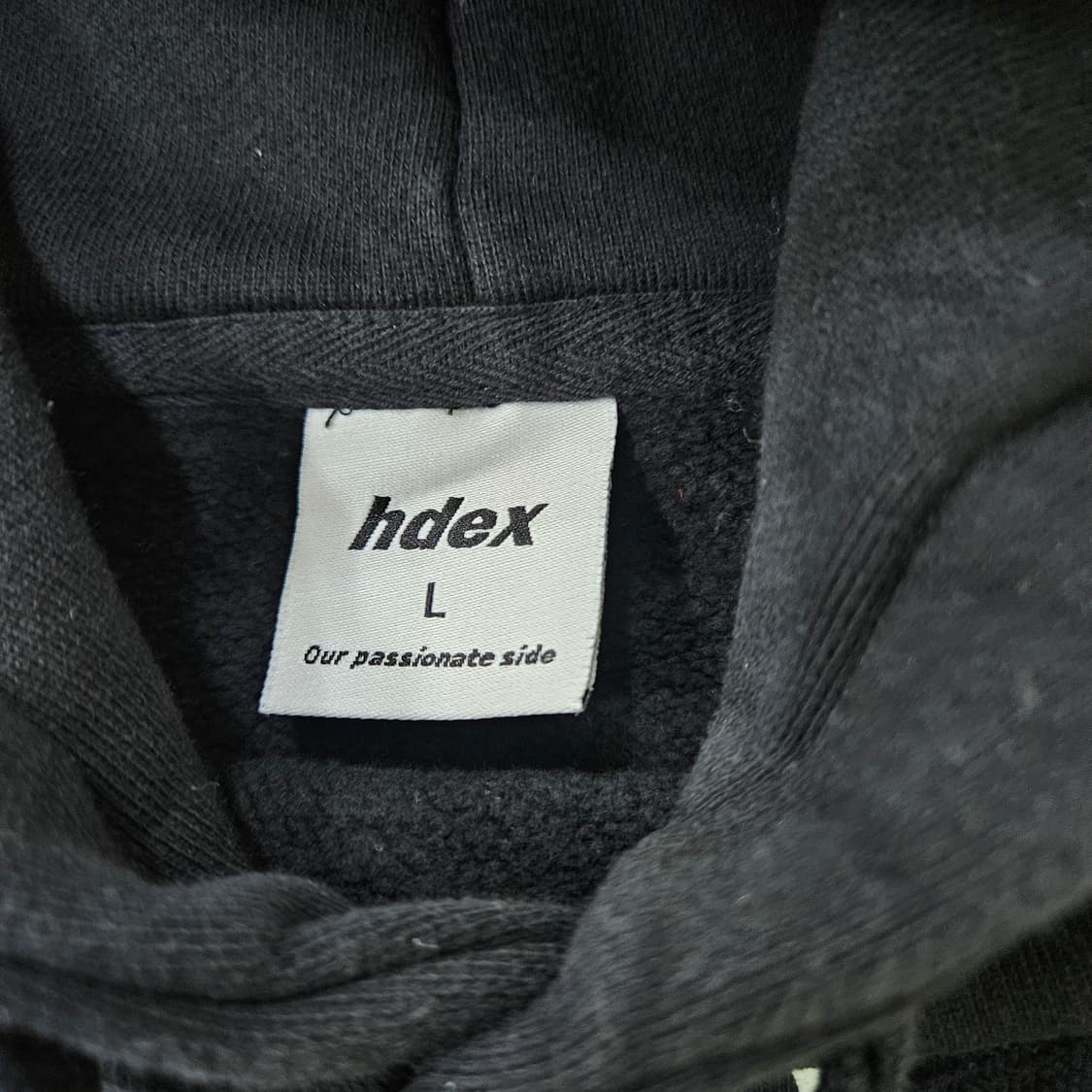 L HDEX 여성 기모 크롭 후드티 0313Y 상품이미지3