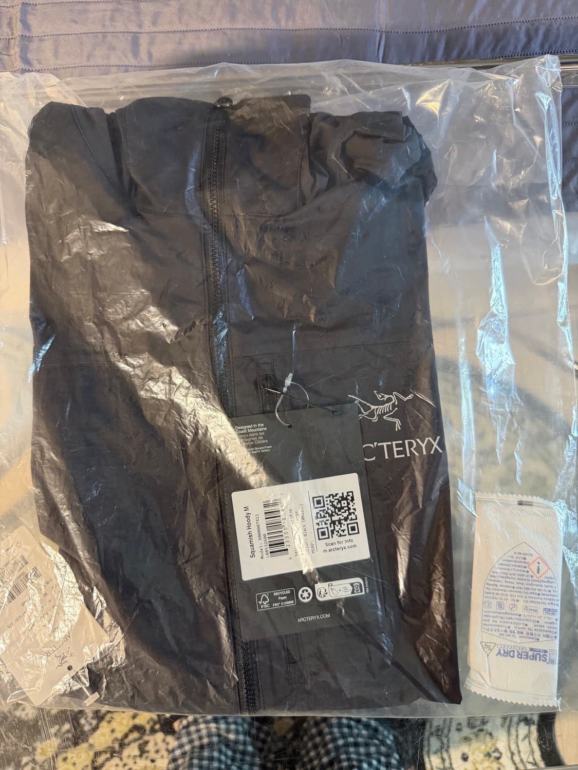 아크테릭스 스쿼미시 블랙 XL 상품이미지1