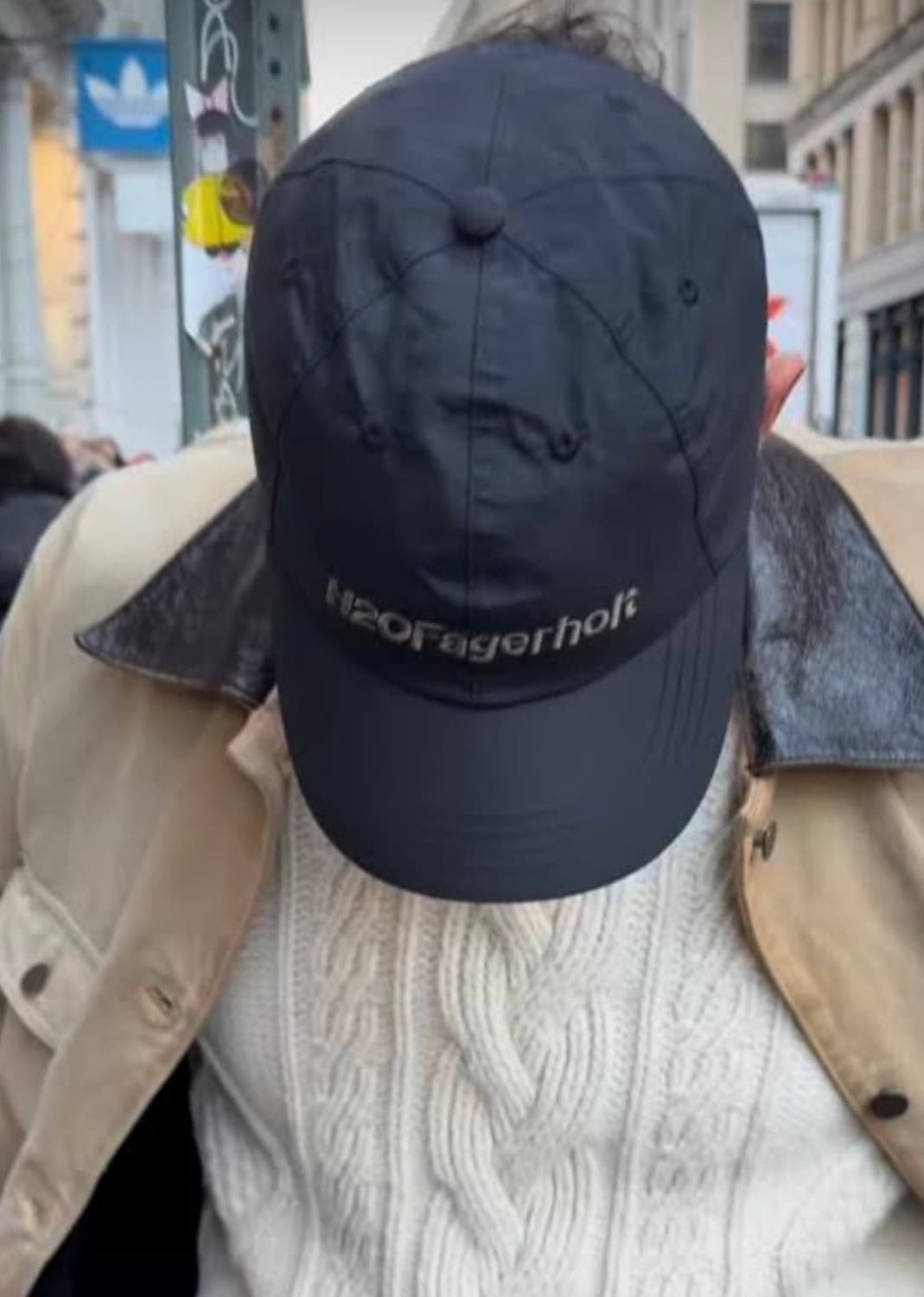 H20fagerholt cap 블랙 캡 팝니다 상품이미지2