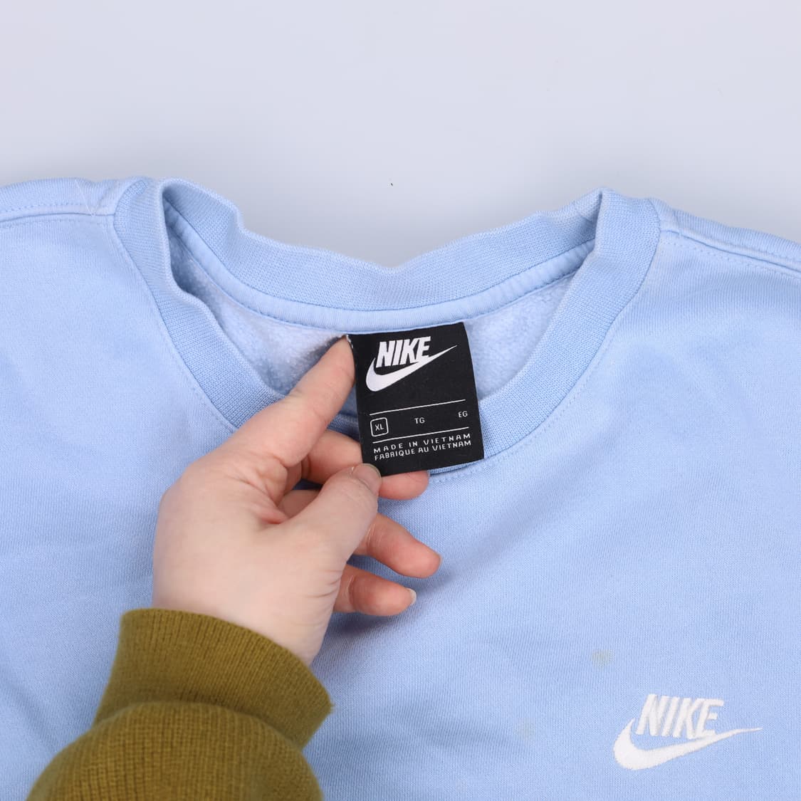 XL 나이키 스우시 긴팔 맨투맨 0227M 상품이미지4