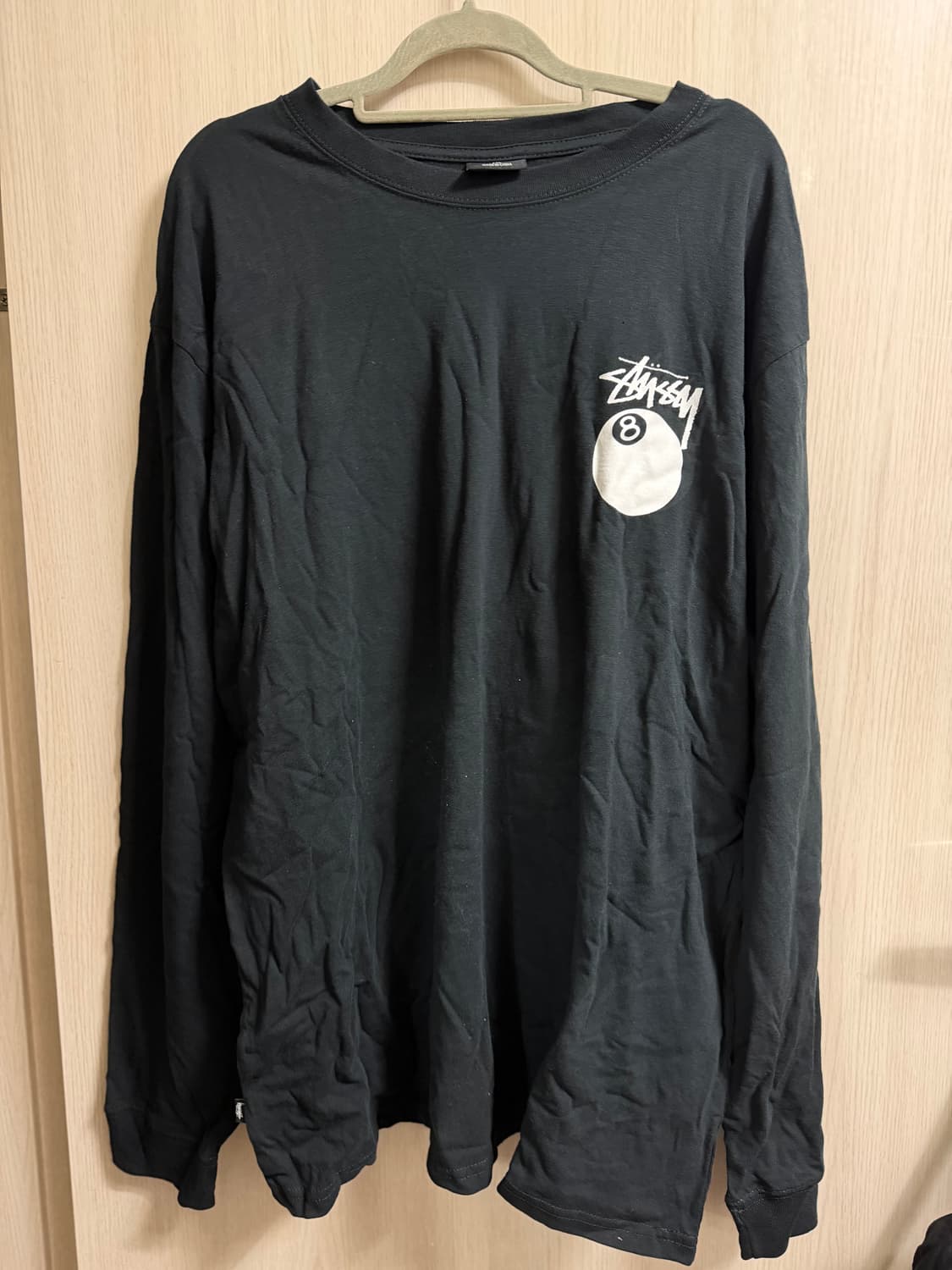 스투시 8ball 블랙 롱슬리브 상품이미지1