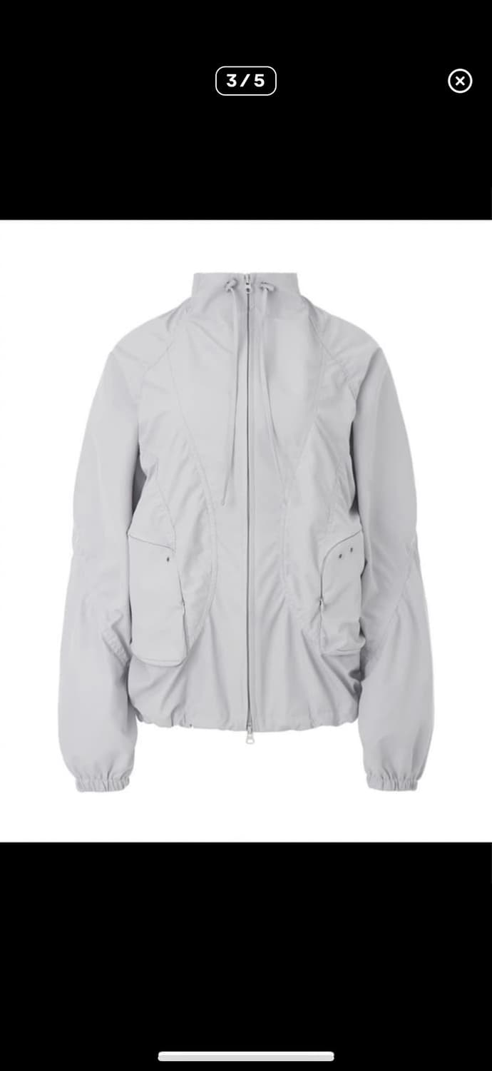(1) NACHE SMOCKING CONVEX WINDBREAKER 상품이미지3