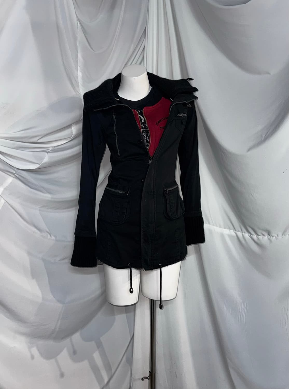 글래드뉴스 레드 데일리 펑투케 나나깔 코디세트 상품이미지8