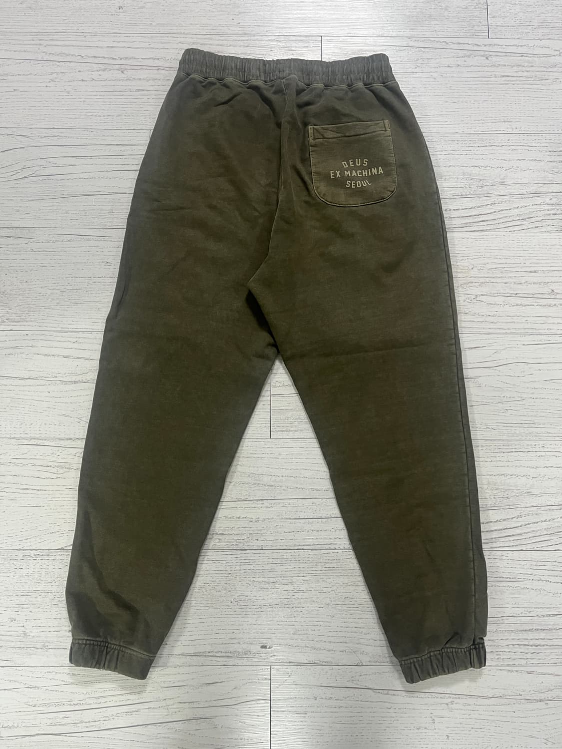 데우스 서울 컬리지 오버다이드 바지 상품이미지1