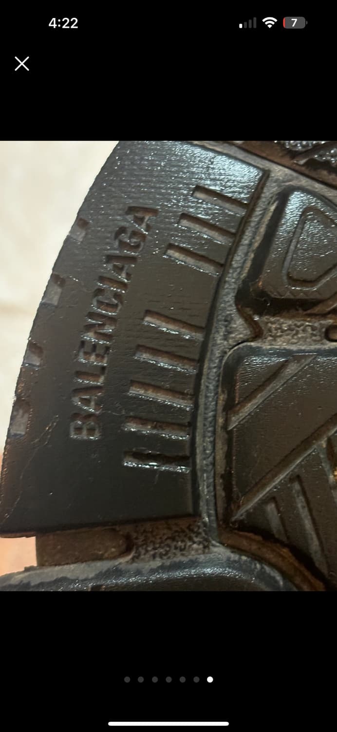 발렌시아가 뉴러너 44 블랙 (매장판) 상품이미지5