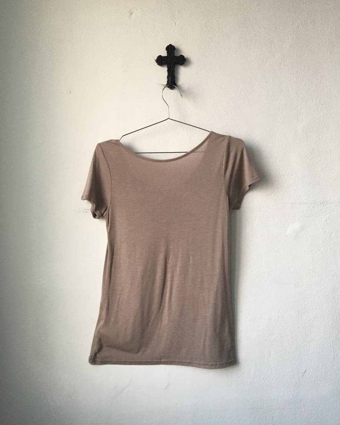 Lace trimming t shirt 상품이미지2