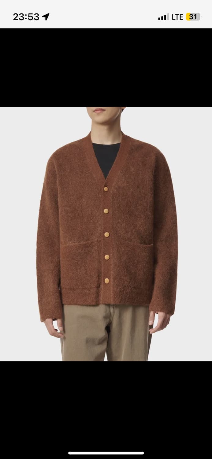 세퍼 카이토 가디건 브라운 상품이미지1