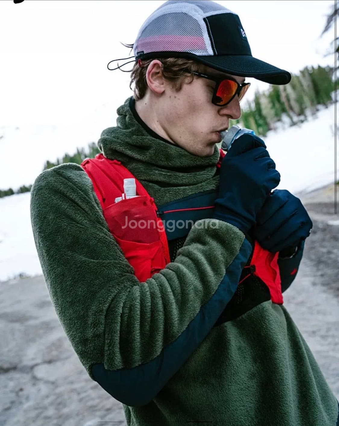 디스트릭트 비전 Noah Fleece Hoodie L사이즈 상품이미지1