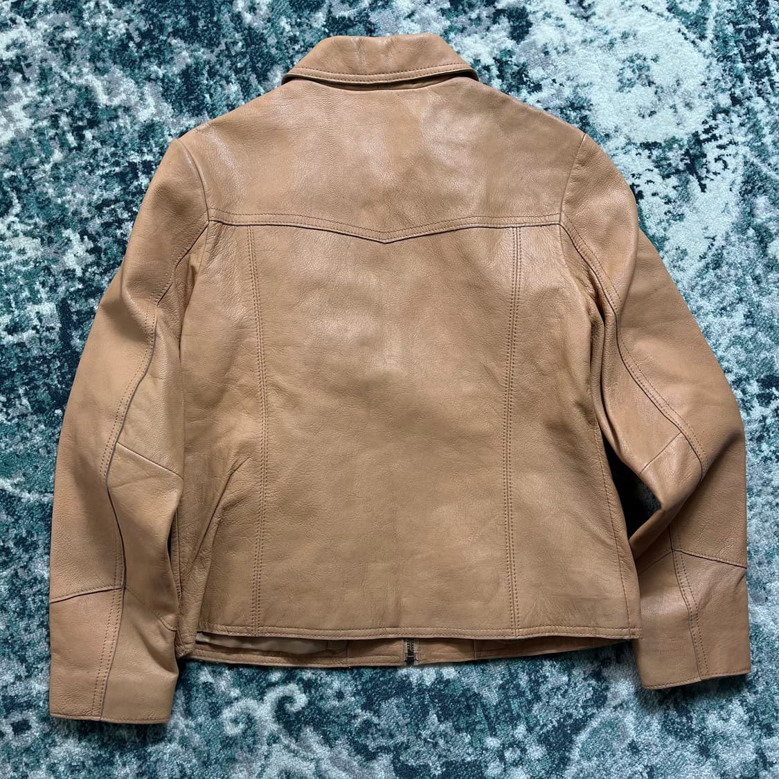 00s Gap 올드 갭 가죽 자켓 (xs) 상품이미지4