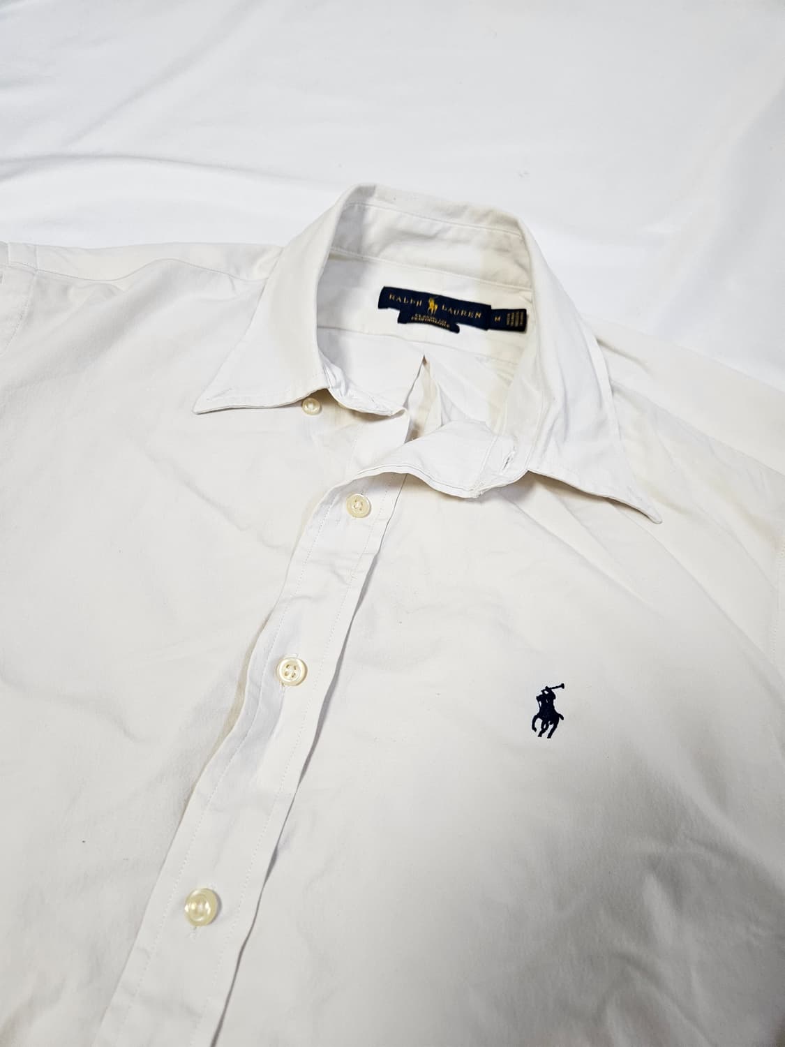 폴로 랄프로렌 신형 레이온 셔츠 엘라스틴 클래식핏 M 상품이미지1