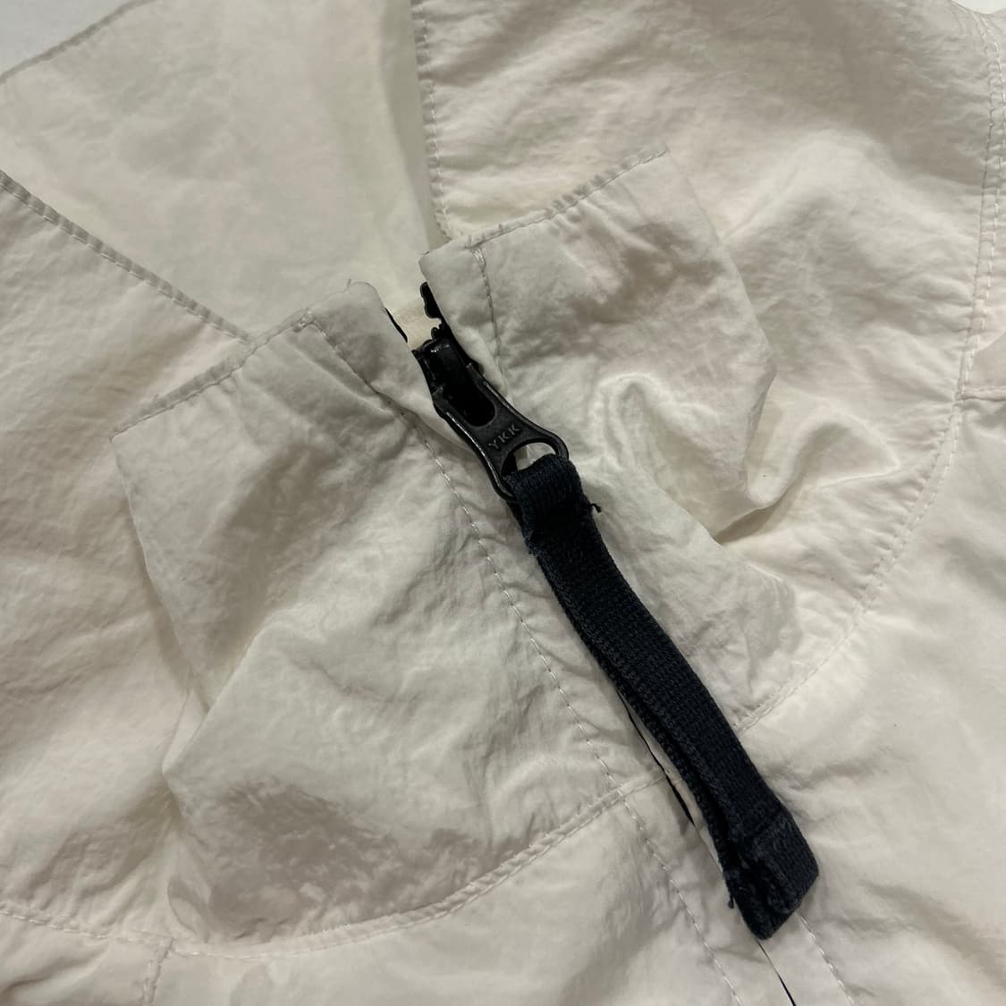 [L] 나이키 빅 스우시 바람막이 화이트/블랙 상품이미지3