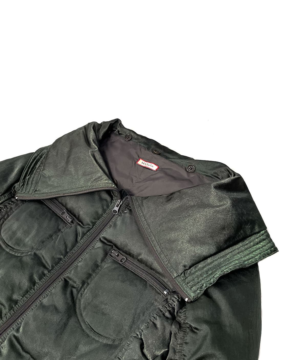 Max&Co. 래빗퍼 카라 밀리터리 패딩  상품이미지5