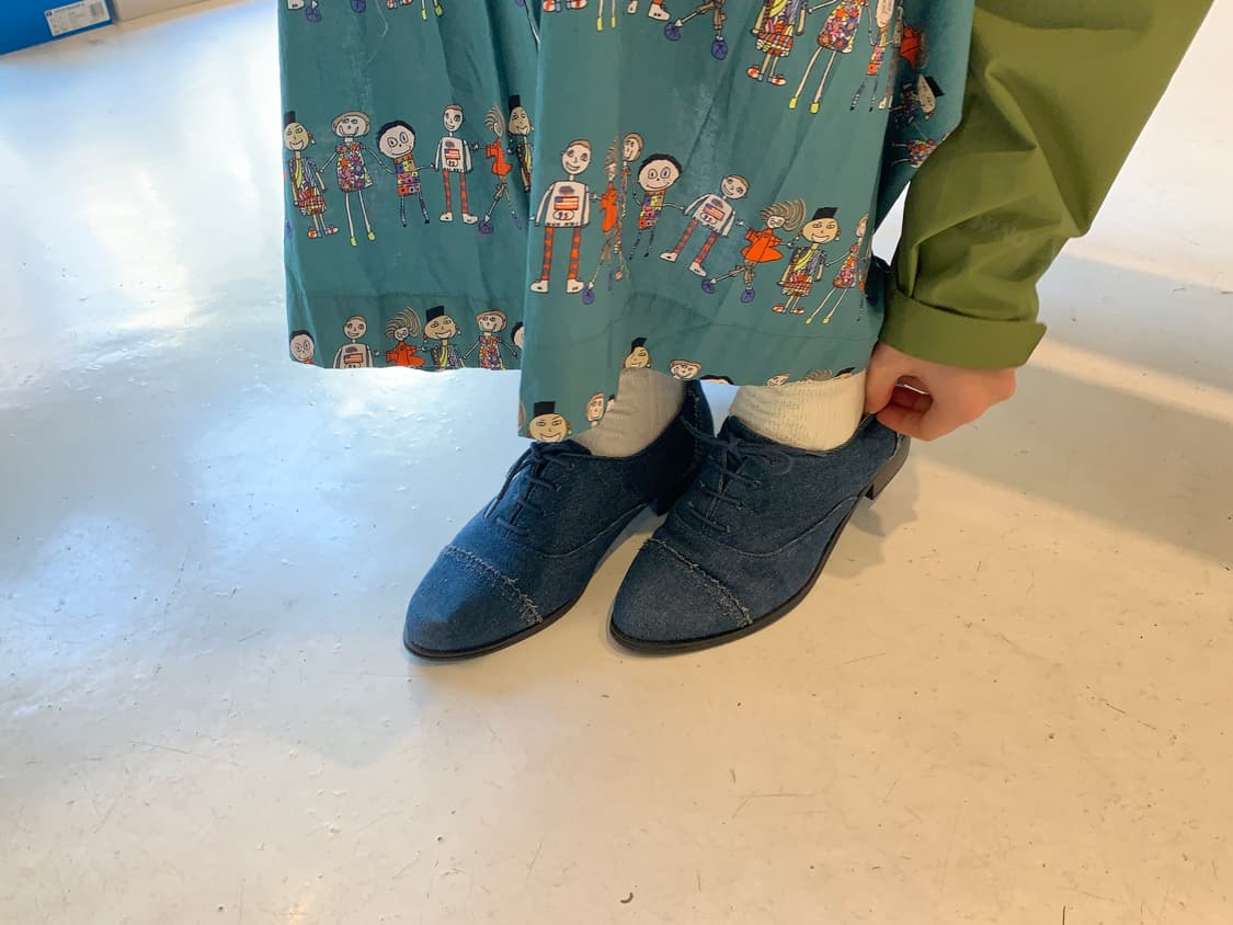 Denim derby shoes 상품이미지4