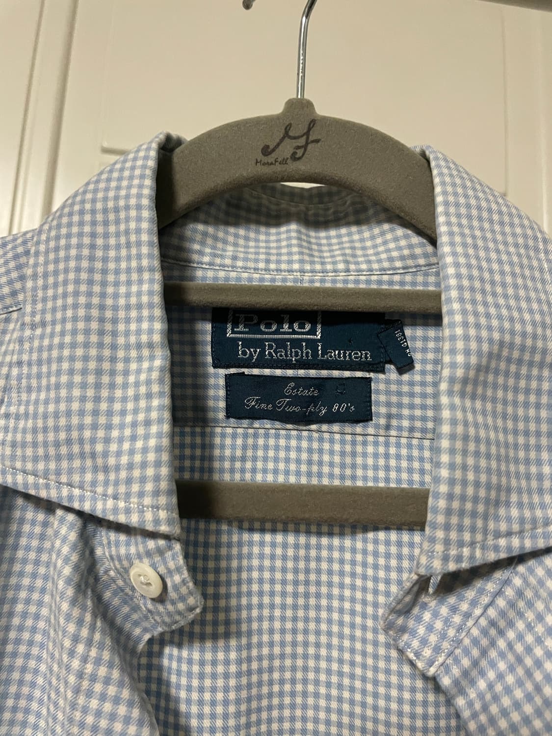 폴로 랄프로렌 깅엄 체크 에스테이트 셔츠 상품이미지5