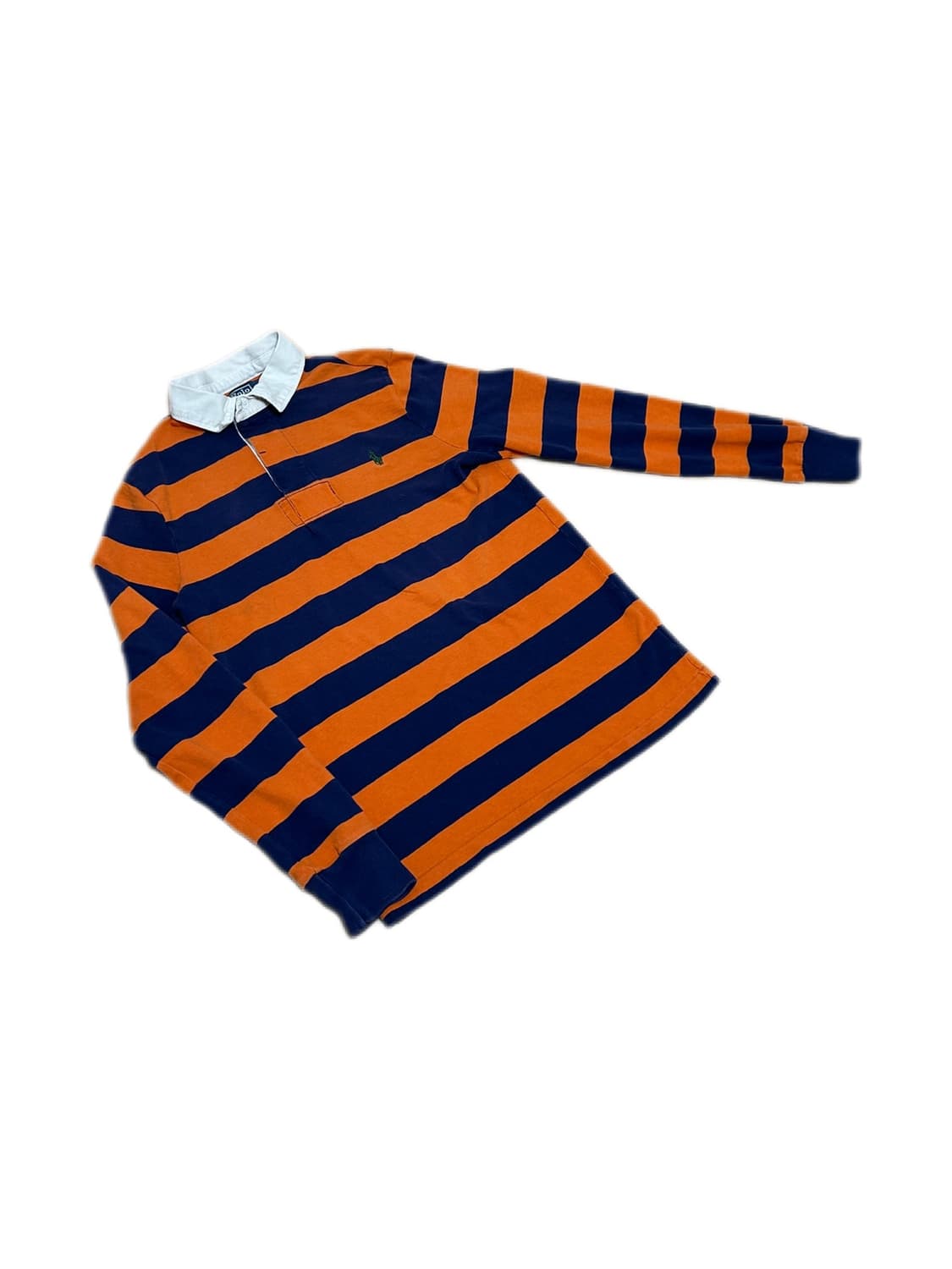 폴로 랄프로렌 칸예 오렌지 아이코닉 럭비 티셔츠 상품이미지2