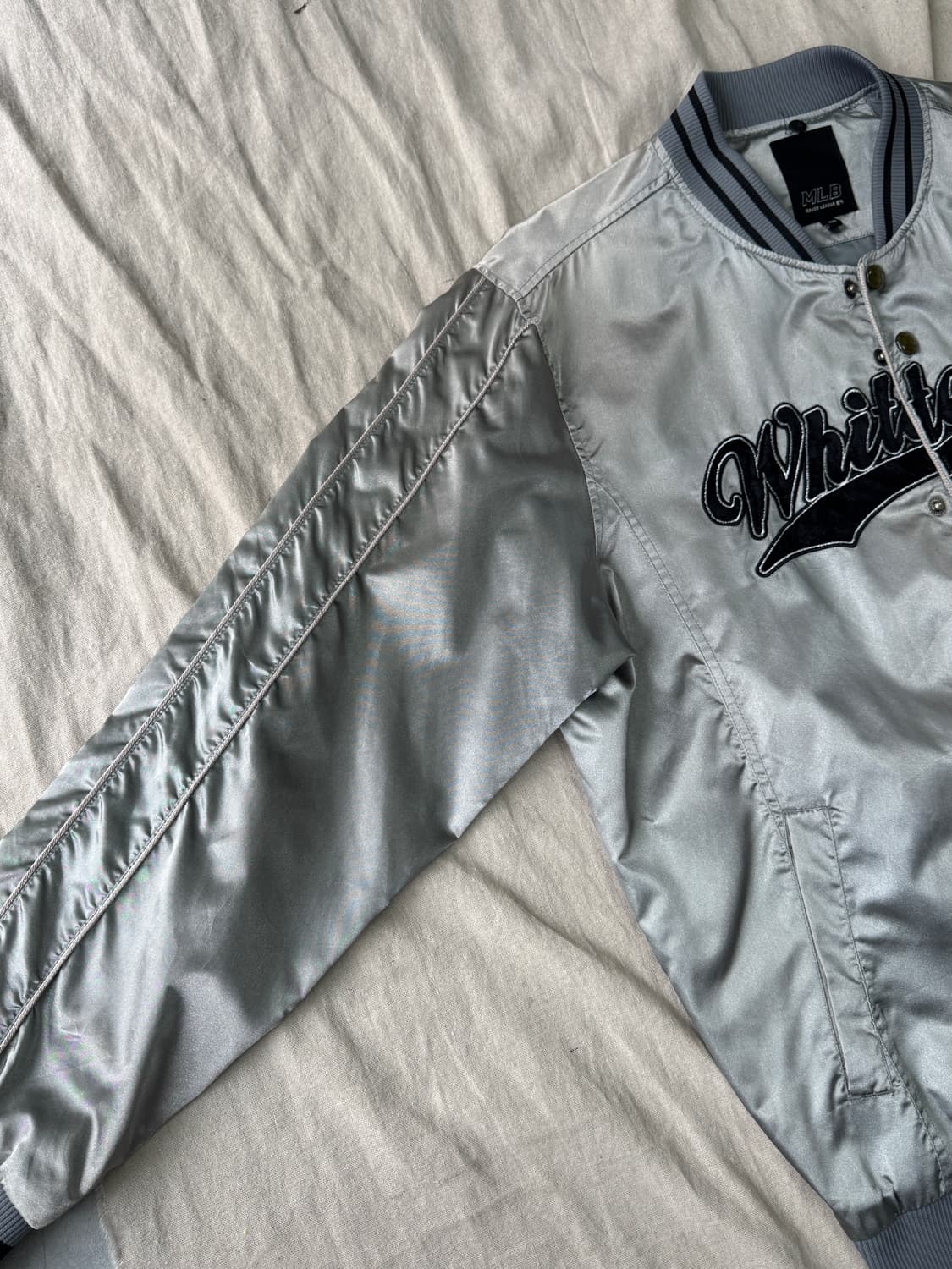 MLB 00s 화이트삭스 실버 자켓 110 상품이미지4