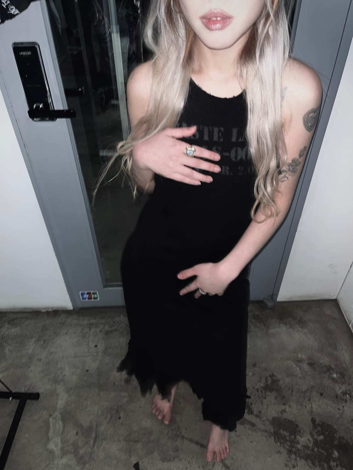 혜인서 18F/W 사이드 오픈 코튼 원피스 상품이미지3