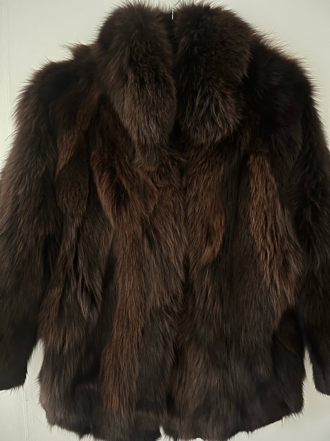 사가폭스 폭스퍼 자켓 브라운 상품이미지4