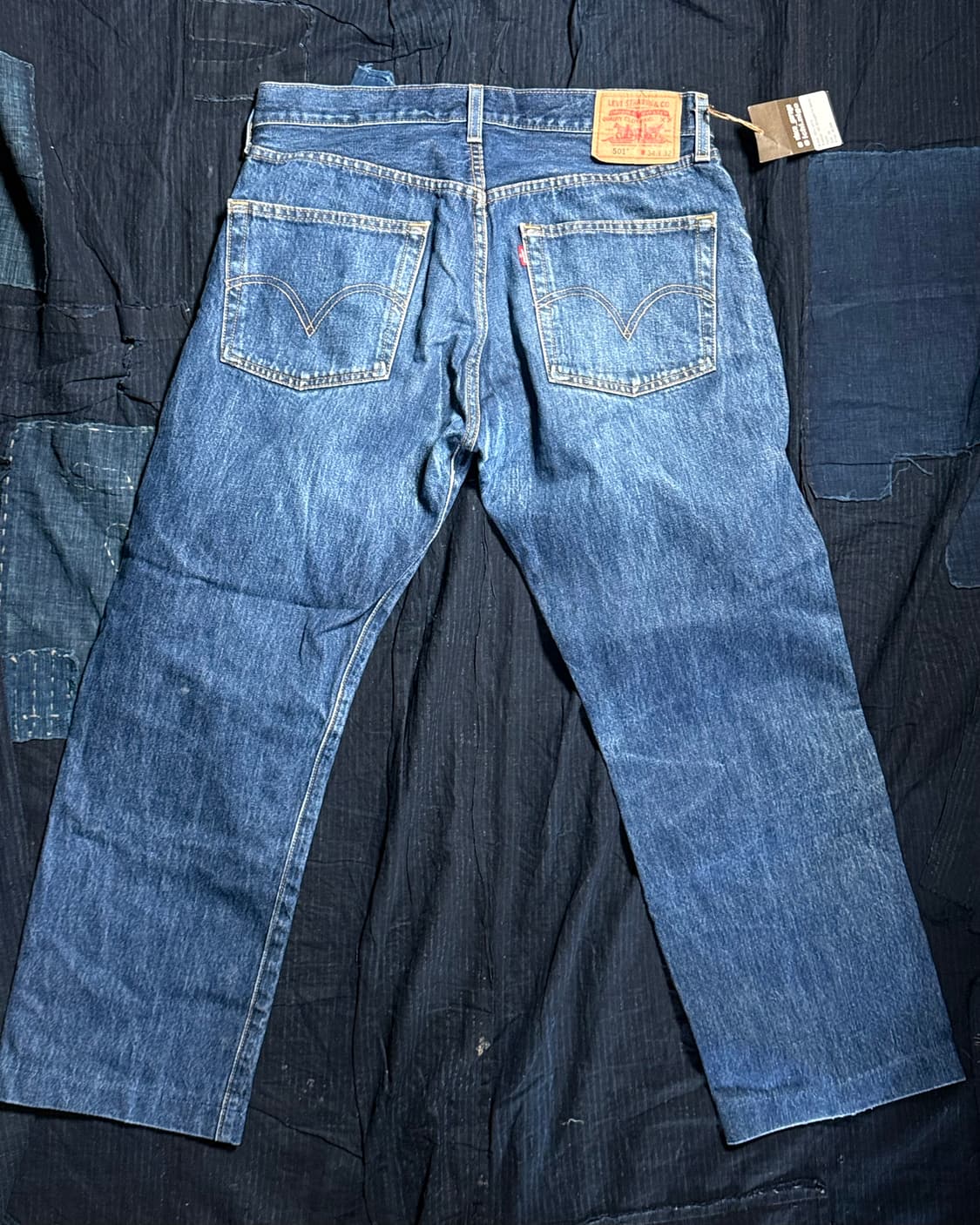 00‘s 리바이스 501 스트레이트핏 데님 팬츠 34 상품이미지6