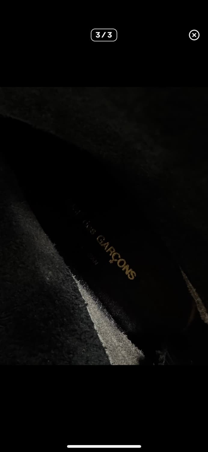 comme des garcons 부츠 상품이미지3