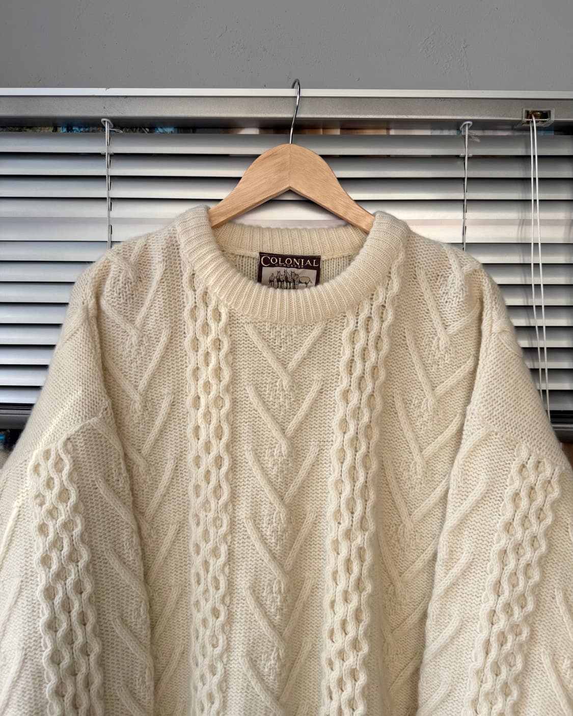 COLONIAL heritage wear fisherman knit 상품이미지3