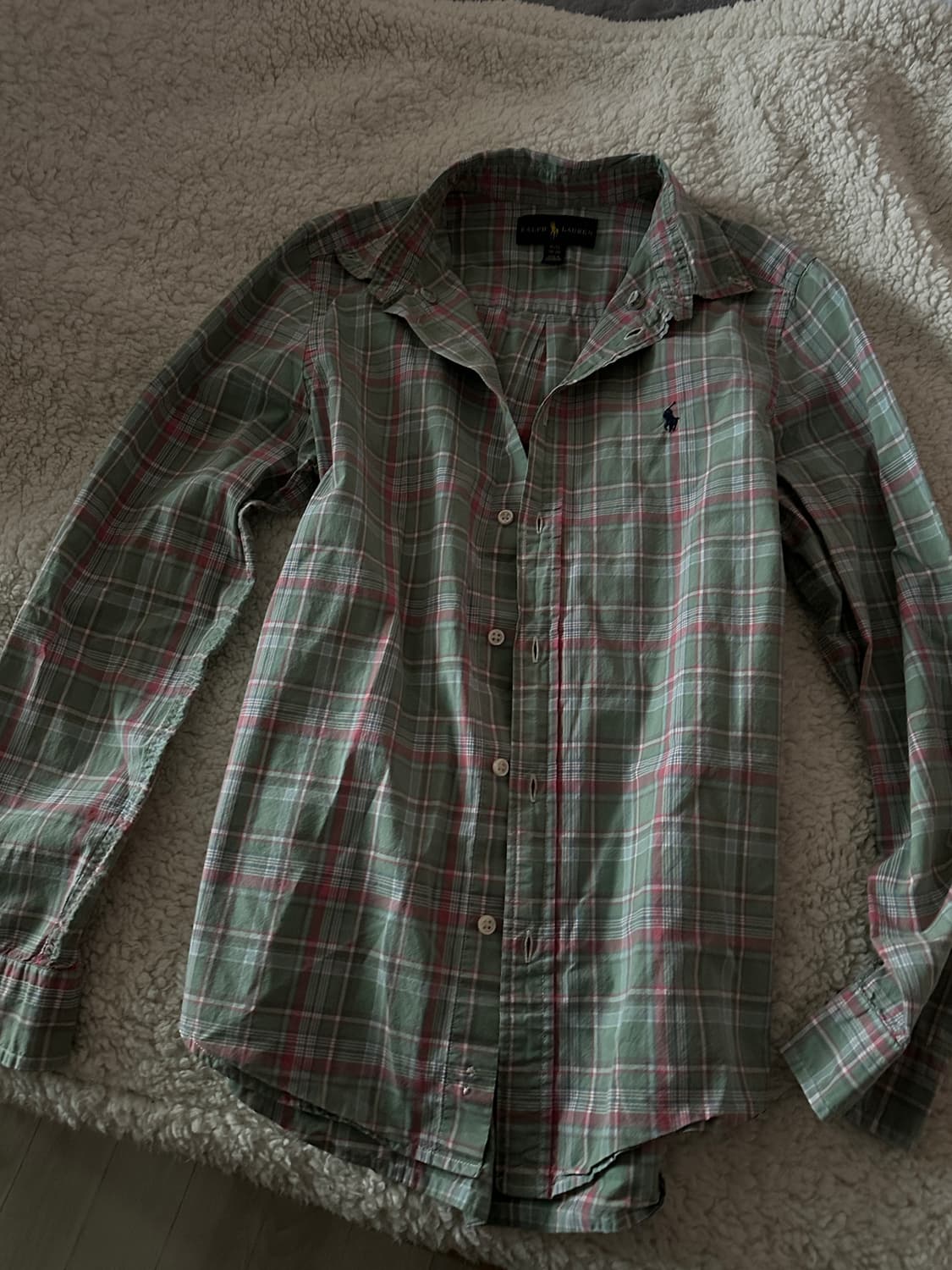 폴로 랄프로렌 체크 셔츠  상품이미지3