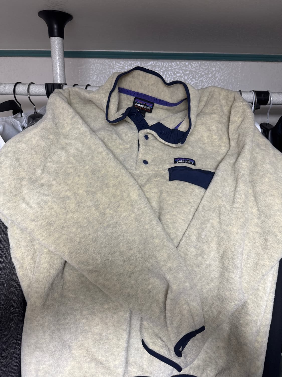 파타고니아 신칠라 헤비웨이트 오트밀 라지 L 상품이미지3