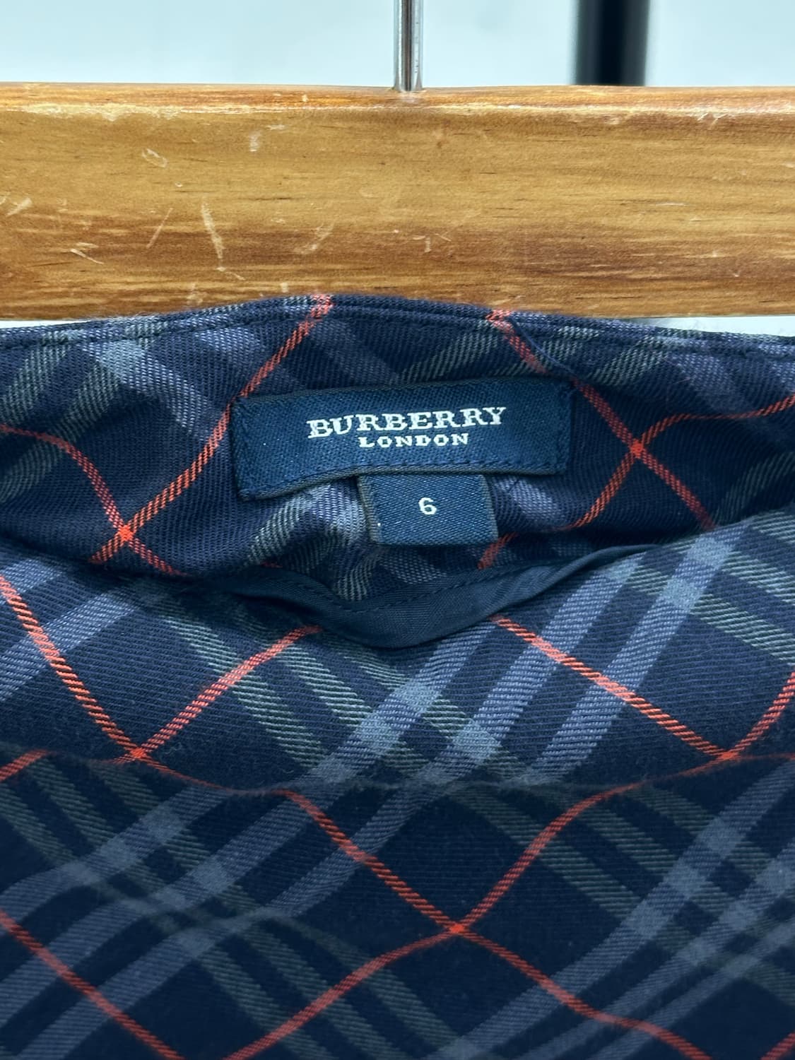 버버리 체크 스커트 상품이미지7