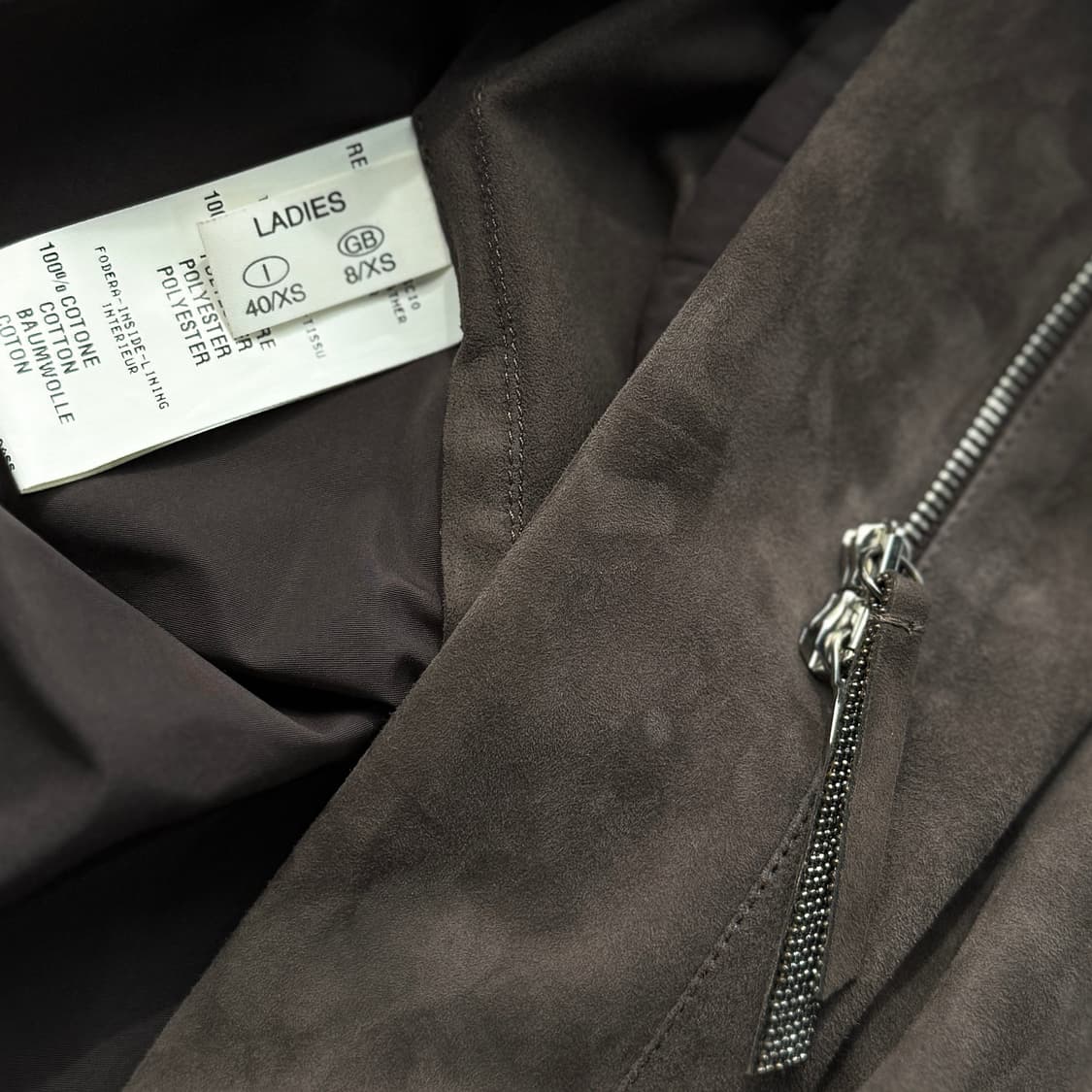 파비아나필리피 텍스처 블록 집업 코트 상품이미지4