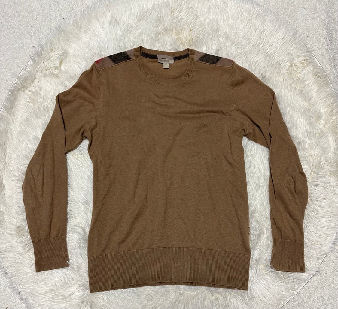 버버리 숄더 디테일 캐시미어 니트  M 상품이미지1