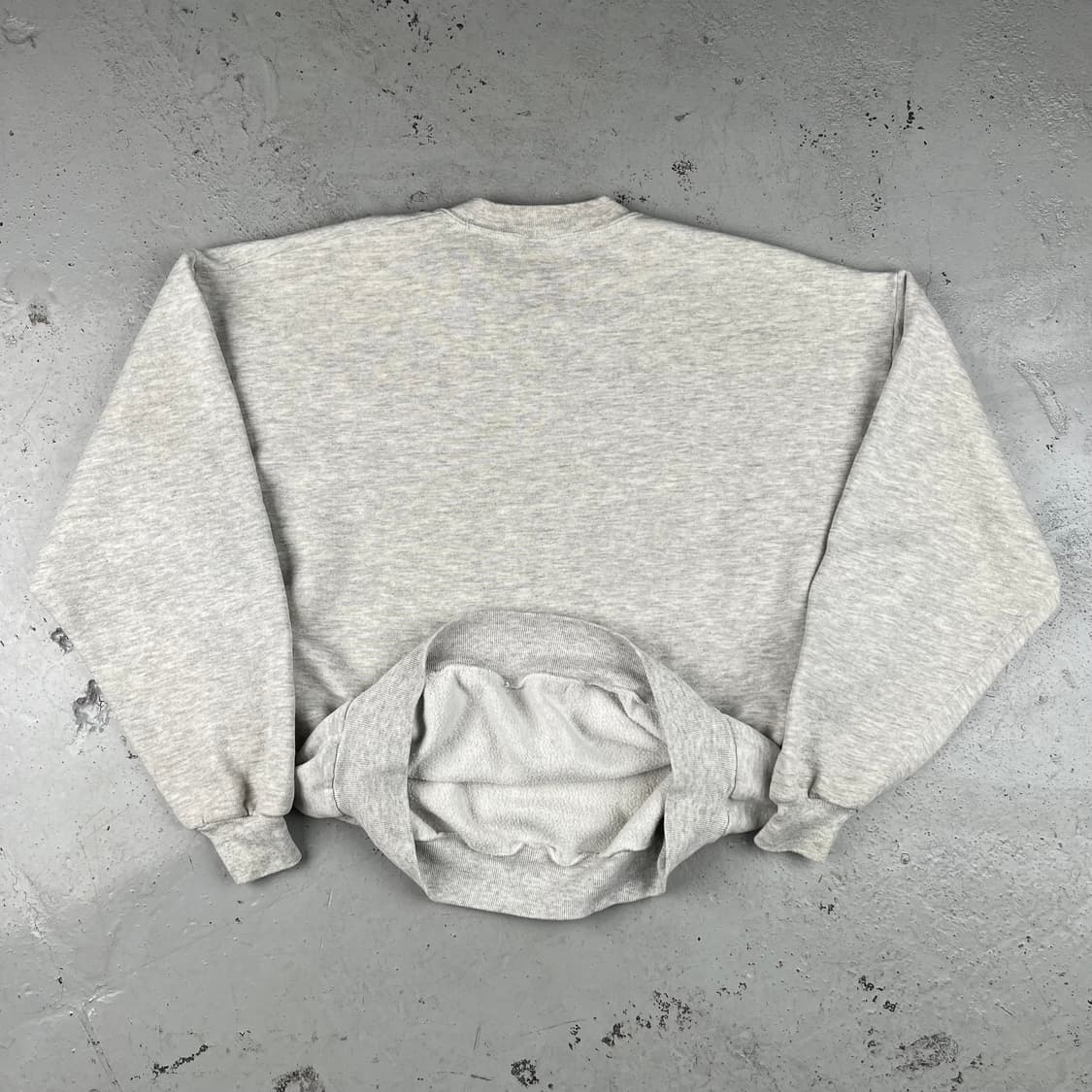 빈티지 블랭크 스웻셔츠 라이트그레이 상품이미지6