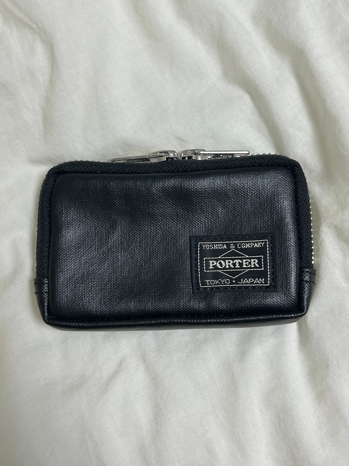 새상품/포터 코인케이스 블랙 상품이미지1