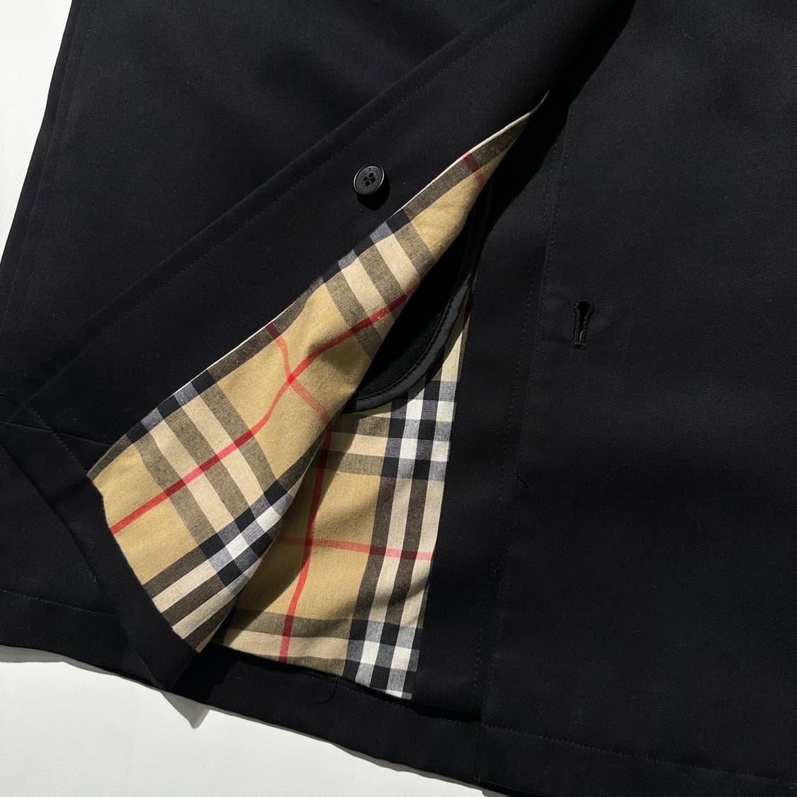 버버리 울카라 로브 싱글 트렌치 코트 블랙 상품이미지7