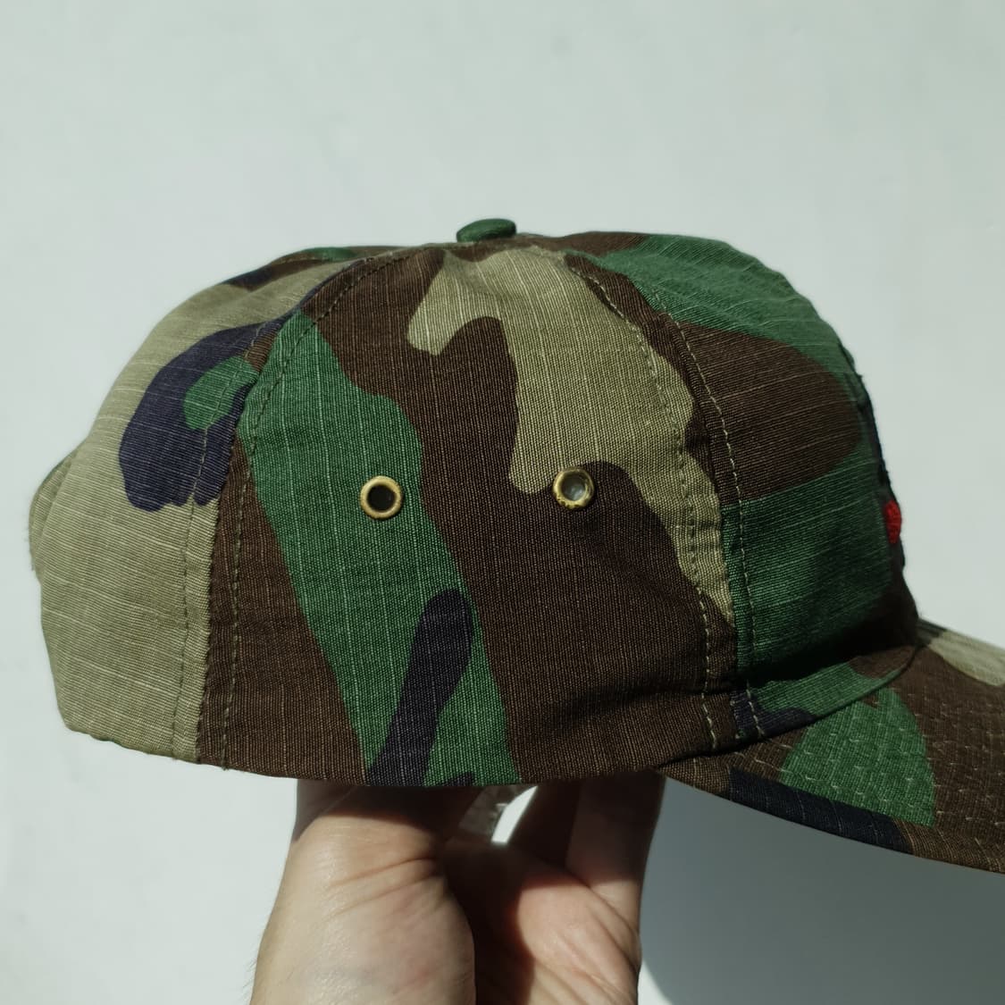 90s STUSSY rasta 6pannel cap 상품이미지7