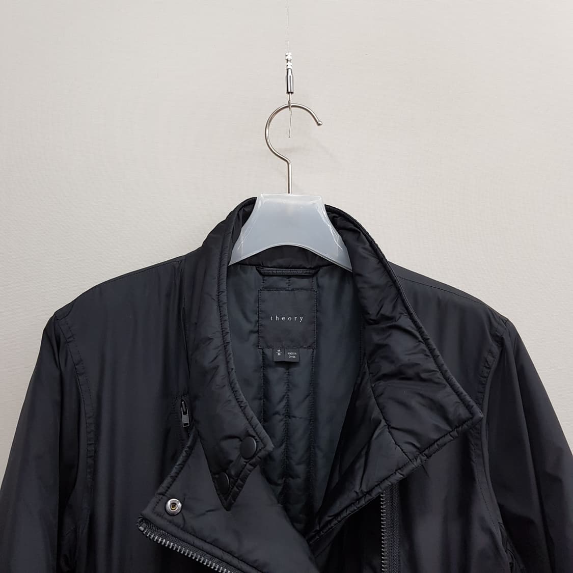 띠어리 theory 하이넥 벨티드 롱 패딩 코트 M사이즈 상품이미지3