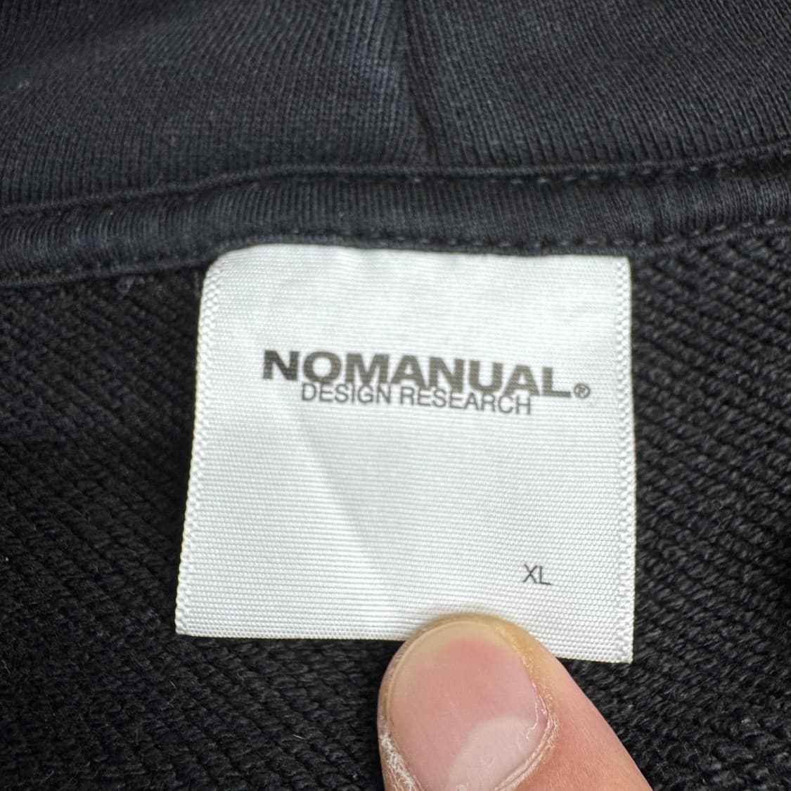 노매뉴얼 후드티 상품이미지5